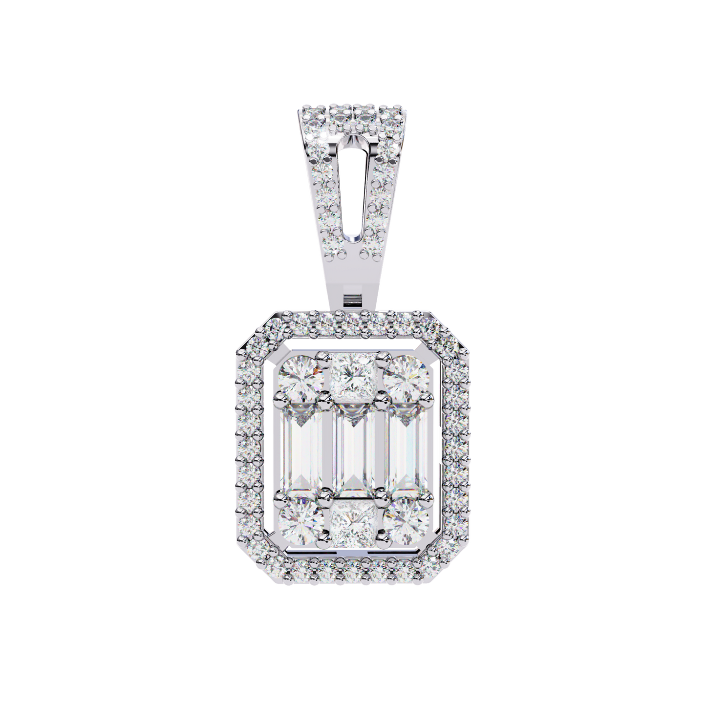 Bellissa Bloom Diamond Pendant