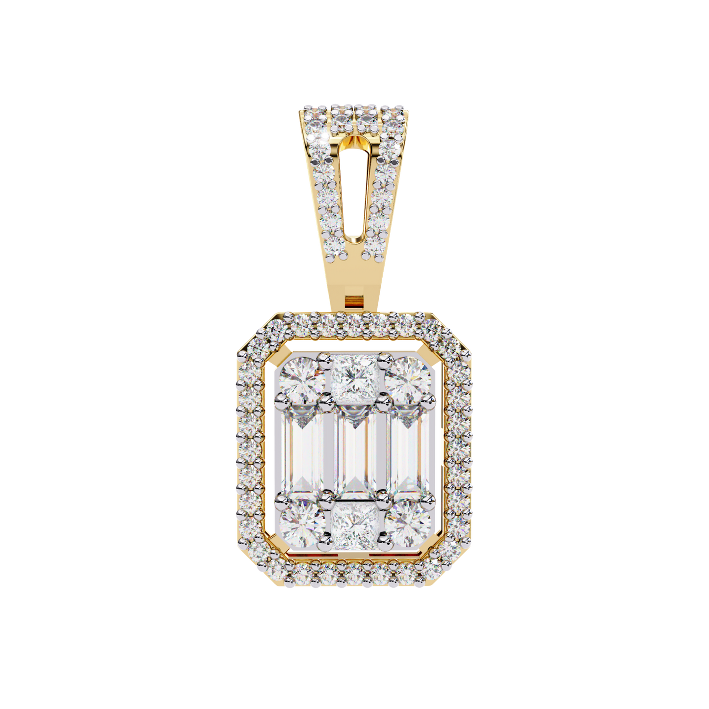 Bellissa Bloom Diamond Pendant