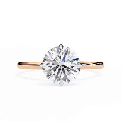 Lucidara Classic Round Solitaire Ring