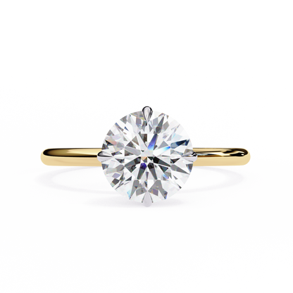 Lucidara Classic Round Solitaire Ring