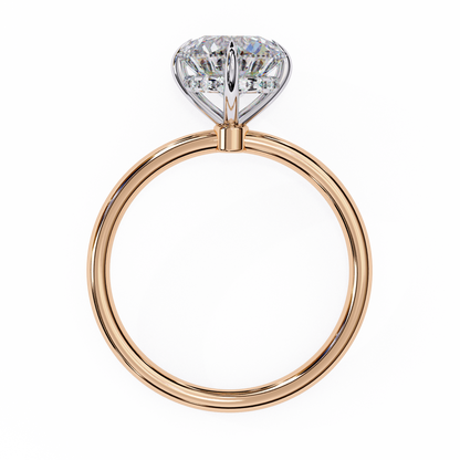 Lucidara Classic Round Solitaire Ring