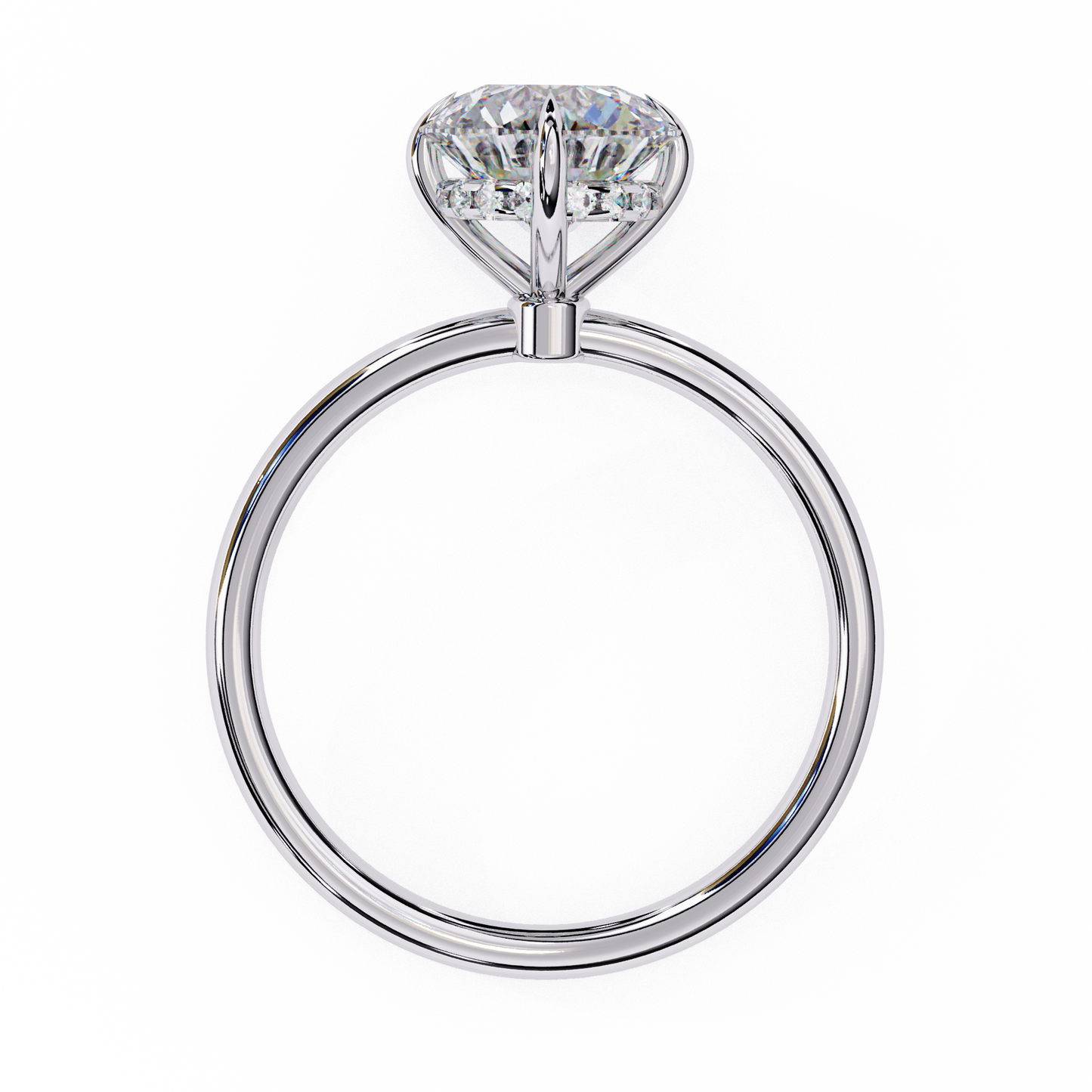 Lucidara Classic Round Solitaire Ring