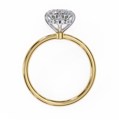 Lucidara Classic Round Solitaire Ring