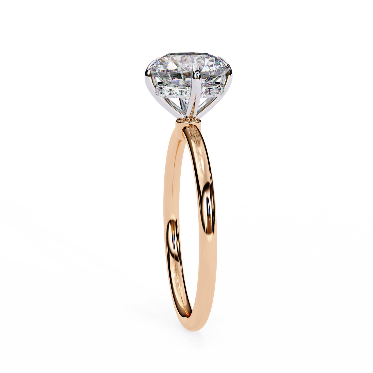 Lucidara Classic Round Solitaire Ring