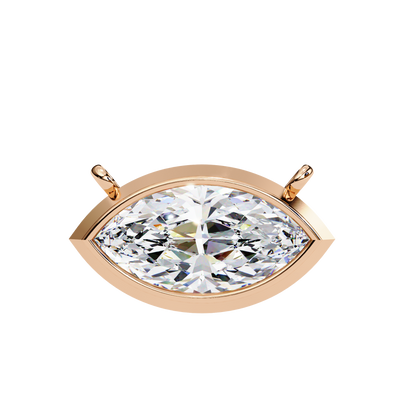 Serenova Grandeur Marquise Solitaire Pendant