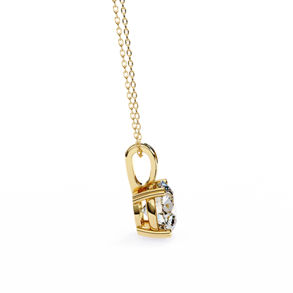 Eloria Souveraine Round Diamond Pendant