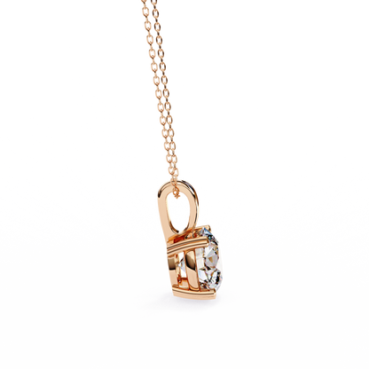 Eloria Souveraine Round Diamond Pendant
