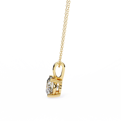 Eloria Souveraine Round Diamond Pendant