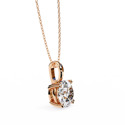Eloria Souveraine Round Diamond Pendant