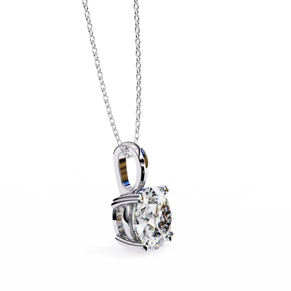 Eloria Souveraine Round Diamond Pendant