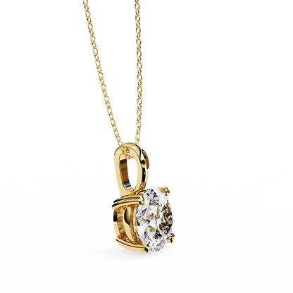 Eloria Souveraine Round Diamond Pendant