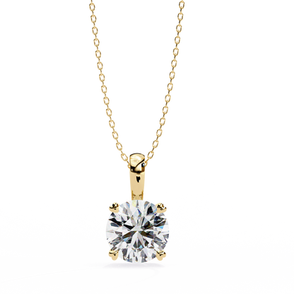 Eloria Souveraine Round Diamond Pendant