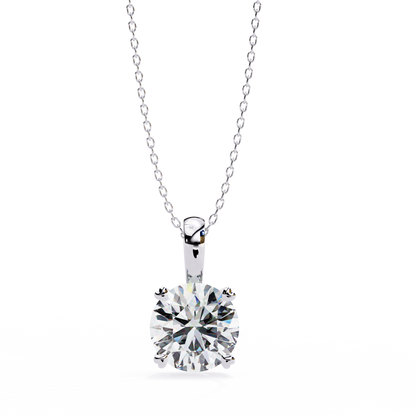 Eloria Souveraine Round Diamond Pendant
