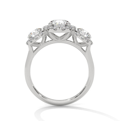 Velora Stone Round Solitaire Ring