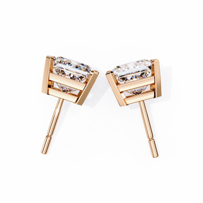 Zeylora Solitaire Diamond Earrings