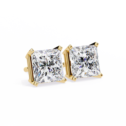 Zeylora Solitaire Diamond Earrings