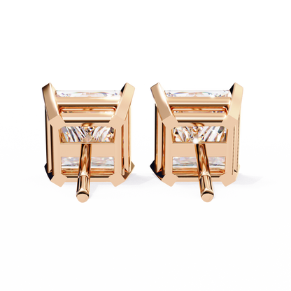 Zeylora Solitaire Diamond Earrings