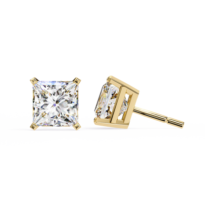 Zeylora Solitaire Diamond Earrings