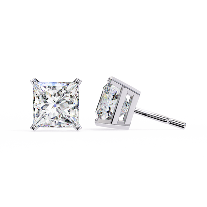 Zeylora Solitaire Diamond Earrings