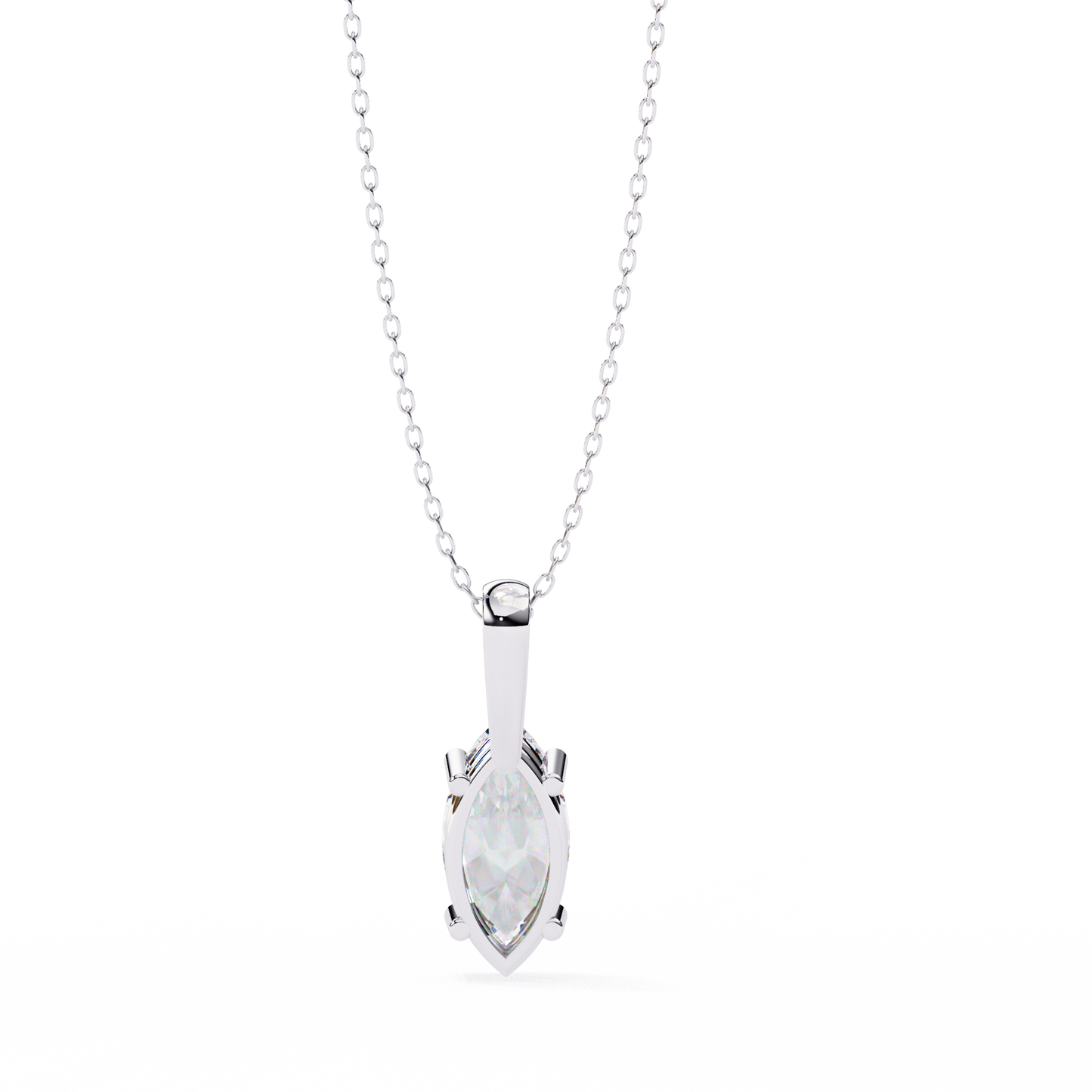 Vionna Renaissance Marquise Solitaire Pendant