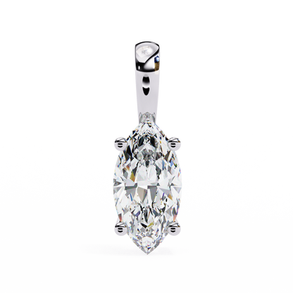 Vionna Renaissance Marquise Solitaire Pendant