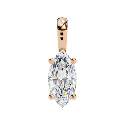 Vionna Renaissance Marquise Solitaire Pendant