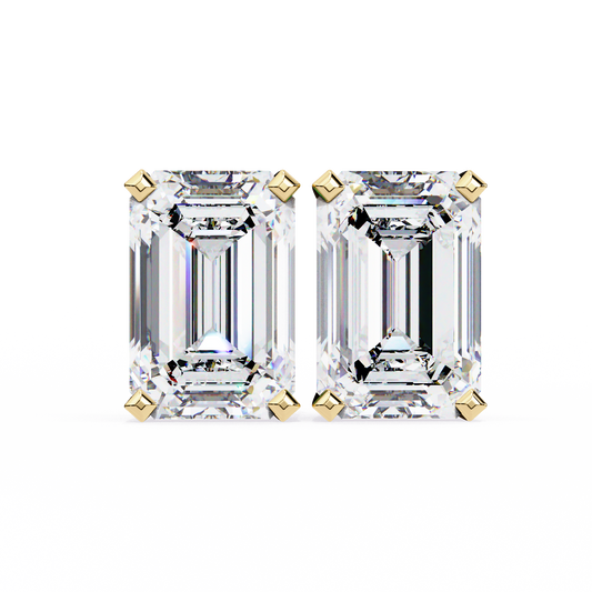 Luxverra Solitaire Diamond Earrings