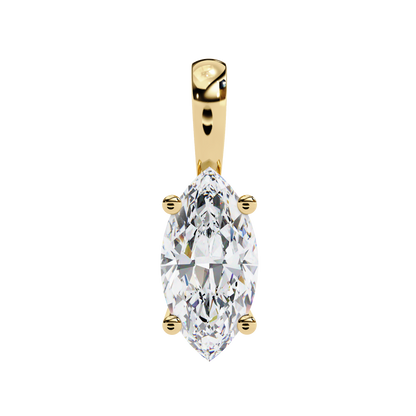 Vionna Renaissance Marquise Solitaire Pendant