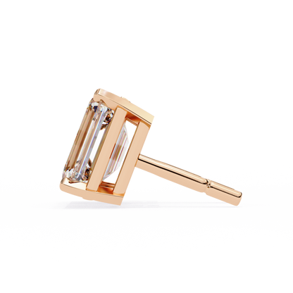 Luxverra Solitaire Diamond Earrings