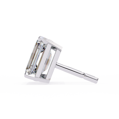 Luxverra Solitaire Diamond Earrings
