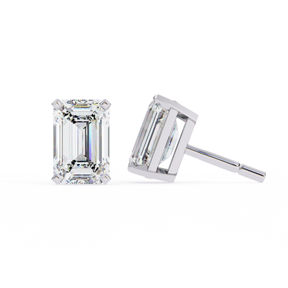 Luxverra Solitaire Diamond Earrings