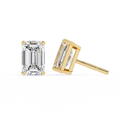 Luxverra Solitaire Diamond Earrings
