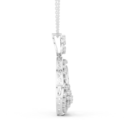 The Majestic Drop Diamond Pendant