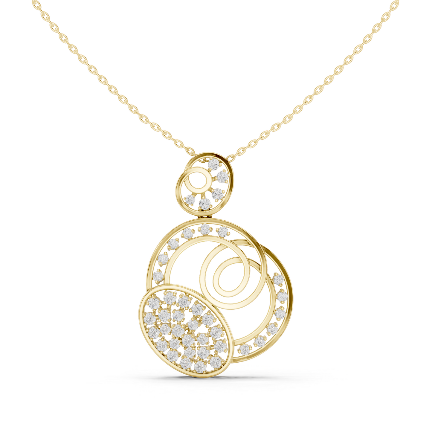 The Majestic Drop Diamond Pendant