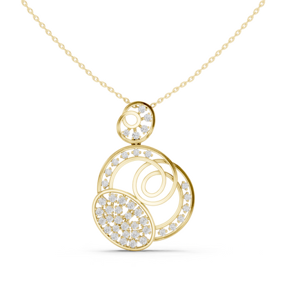 The Majestic Drop Diamond Pendant