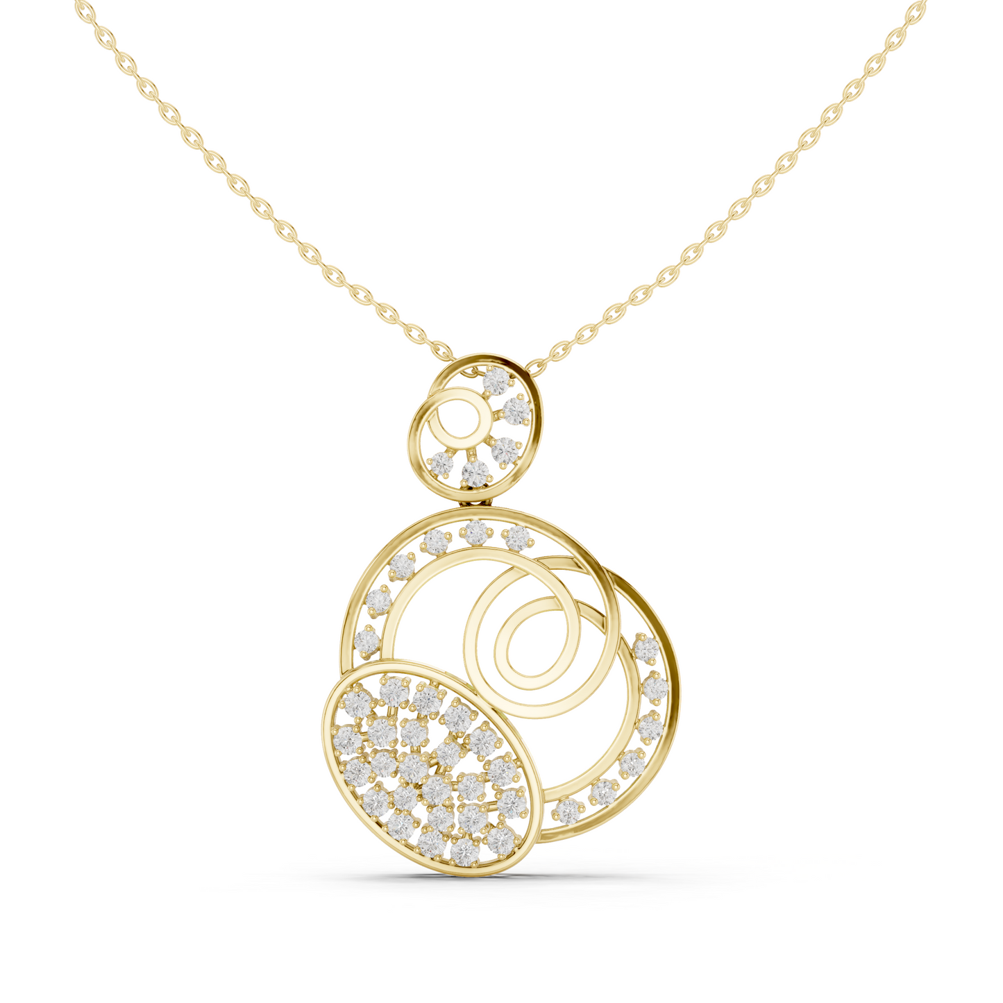 The Majestic Drop Diamond Pendant