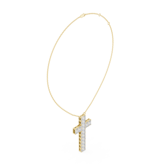 Crux Ordinaria Diamond Pendant