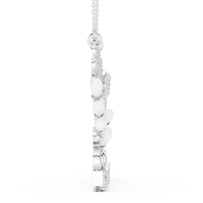 Radha Krishna Diamond Pendant