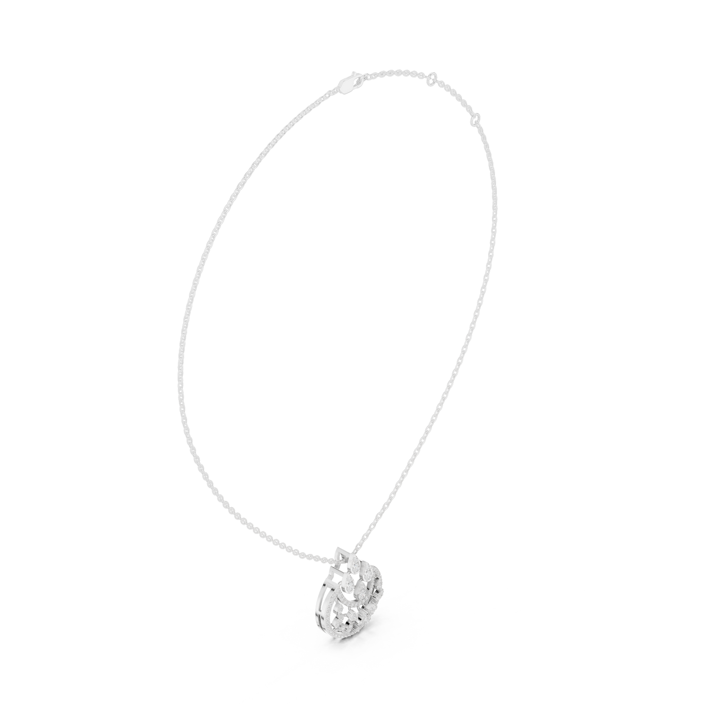 Aurora Signature Diamond Pendant