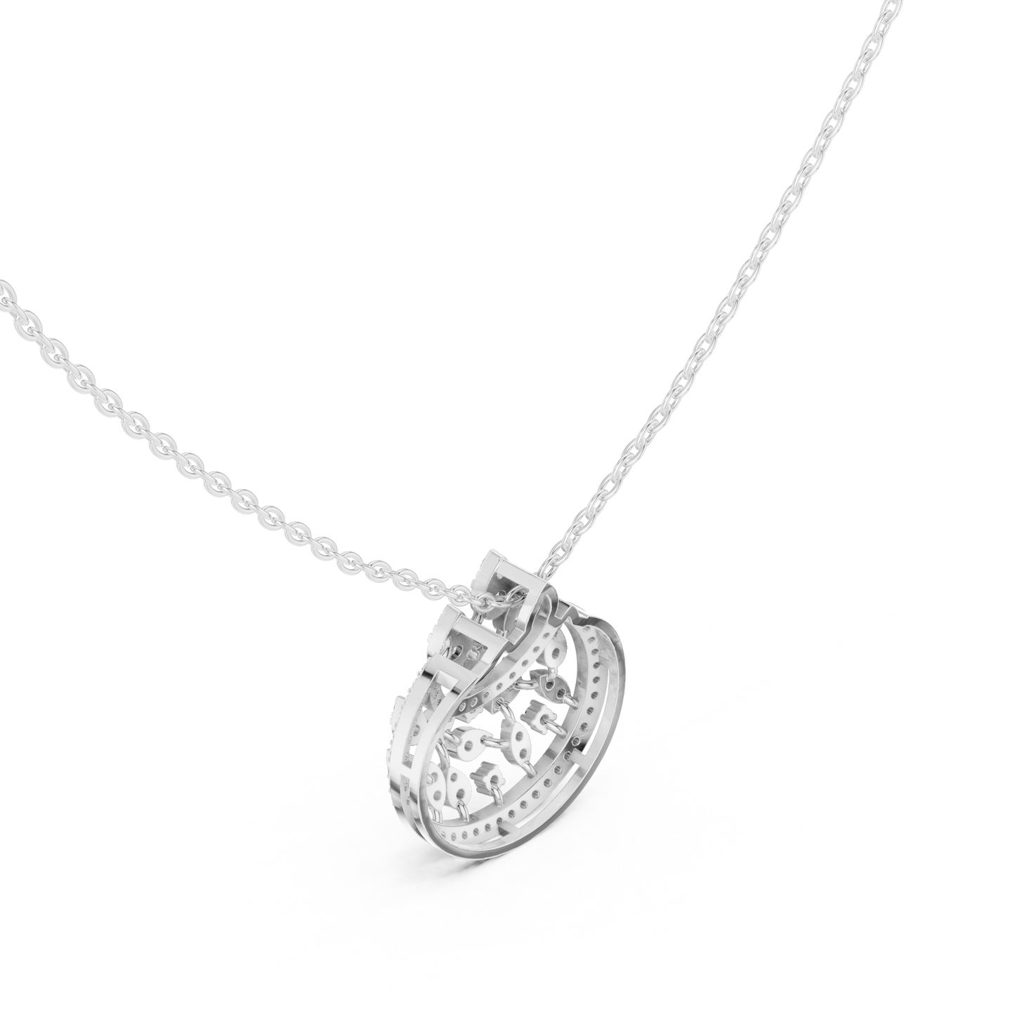 Aurora Signature Diamond Pendant