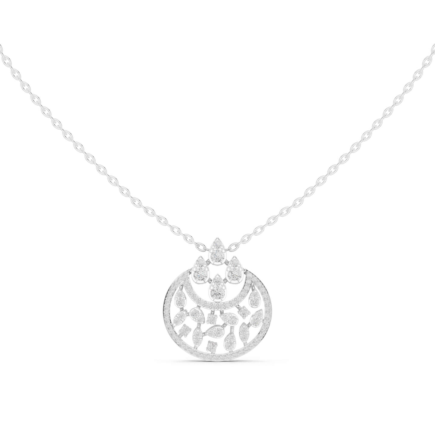 Aurora Signature Diamond Pendant