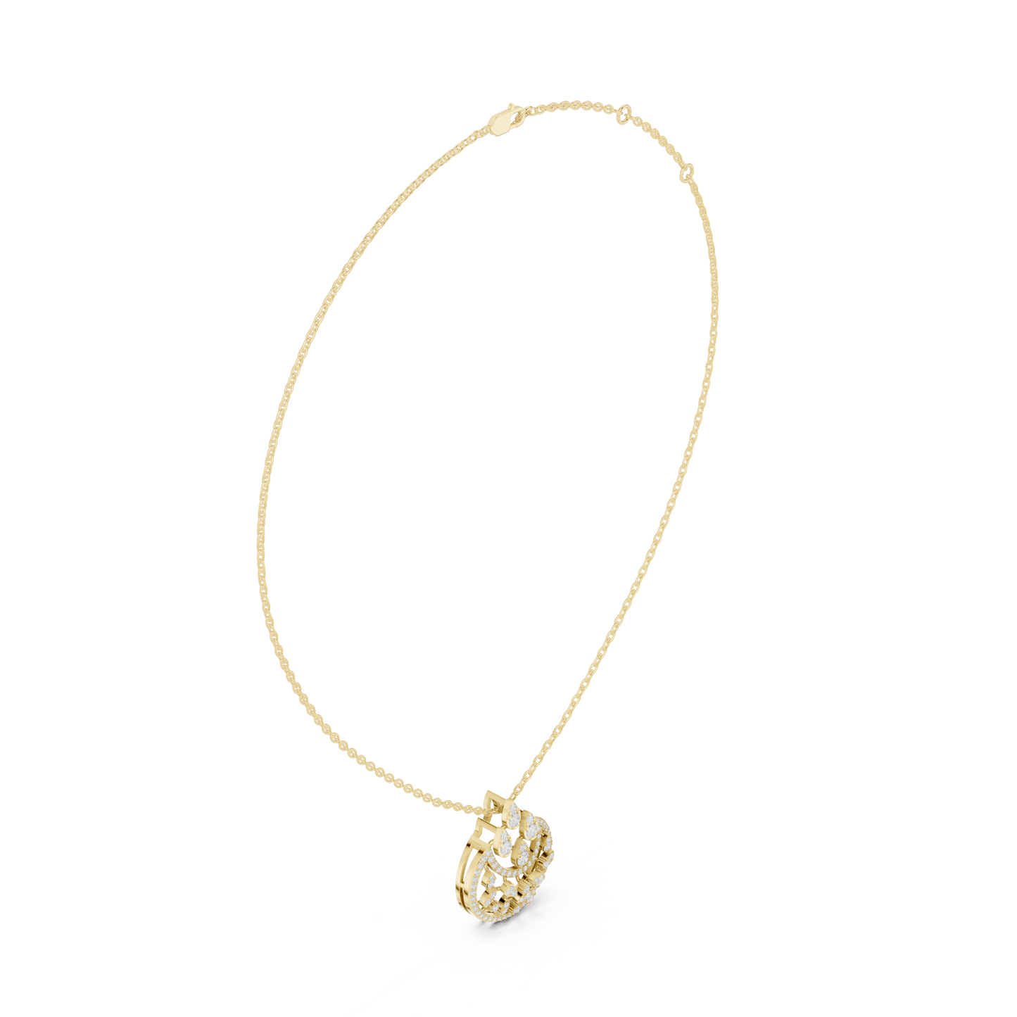 Aurora Signature Diamond Pendant
