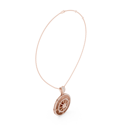 Solstice Spin Diamond Pendant