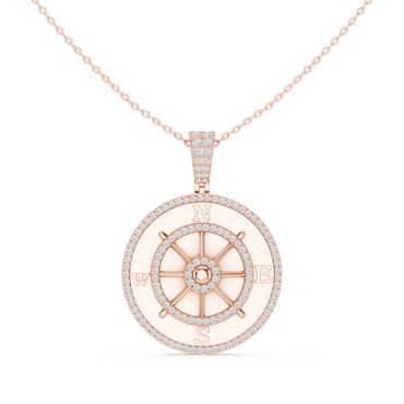 Solstice Spin Diamond Pendant
