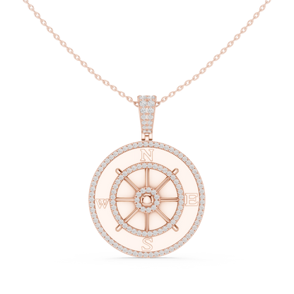 Solstice Spin Diamond Pendant