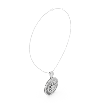 Solstice Spin Diamond Pendant