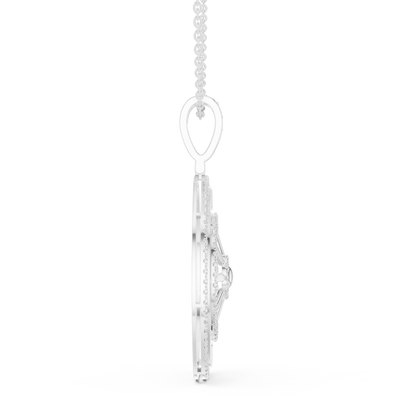 Solstice Spin Diamond Pendant