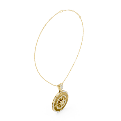 Solstice Spin Diamond Pendant