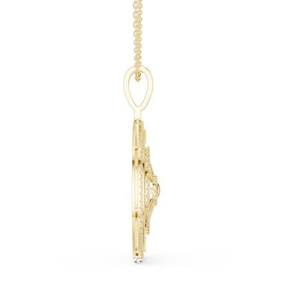 Solstice Spin Diamond Pendant