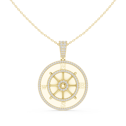 Solstice Spin Diamond Pendant